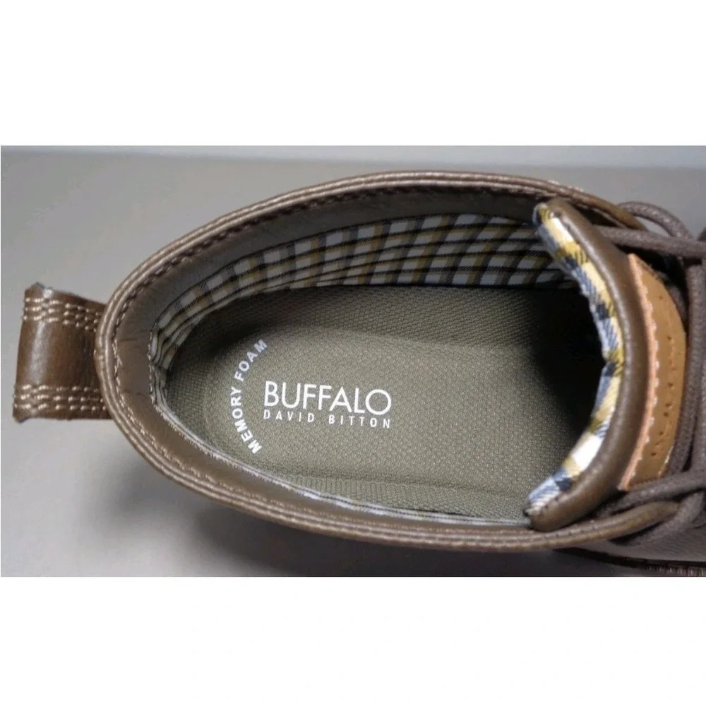 Buffalo David Bitton Metcalf Mens Brown Chukka Boots Memory Foam 9.5 1899633